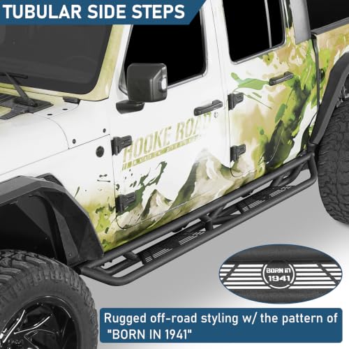Estribos laterales Hooke Road Gladiator para Jeep JT miniatura 2
