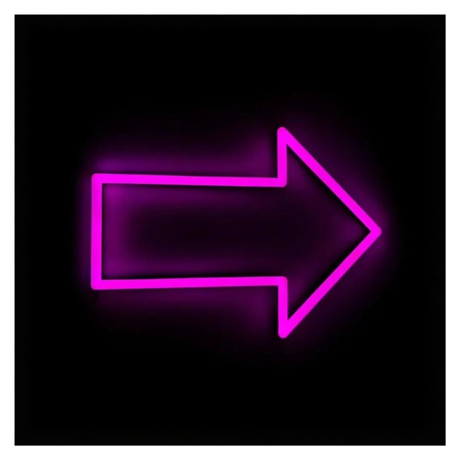 Lemst D Signs Lamp Irectional Arrow Light Neon Sign For Store Entrance & Live Broadcast Room Wall Ecor(,30Cmx21cm)