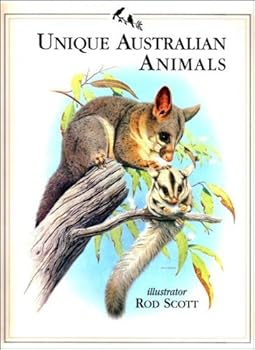 Paperback Unique Australian Animals Book
