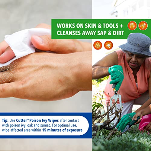 Cutter Poison Ivy Wipes, On-The-Go Cleansing For Poison Ivy thumb #3