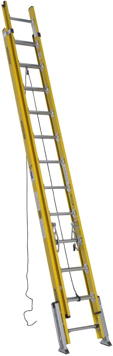 Werner, D7124-2LV, Extension Ladder, Fiberglass, 24 Ft., Iaa
