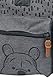 Winnie the Pooh Damen Better Care 40cm, Winnie Puuh Wickeltasche, Grau/Schwarz