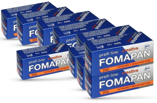 FOMAPAN Creativ 200 en lot de 10 pour réussir vos portraits argentiques sans grain excessif