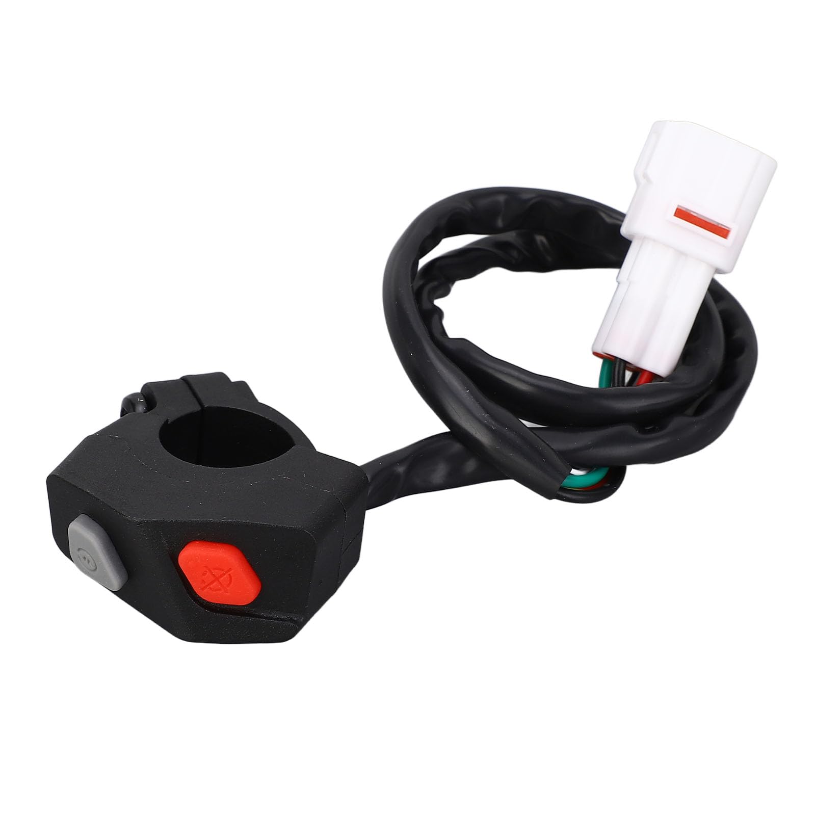 Interrupteur De Corne De Phare De Moto Interrupteur De Commande De Poignée De Manchet Intégré Pour 125 200 250 300 380 400 450 520 EXC XC W Faire De