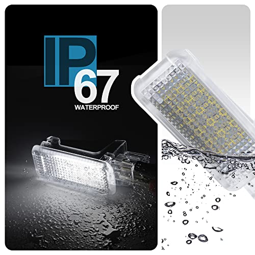 Luces LED maletero lámpara blanca compartimento de equipaje 7
