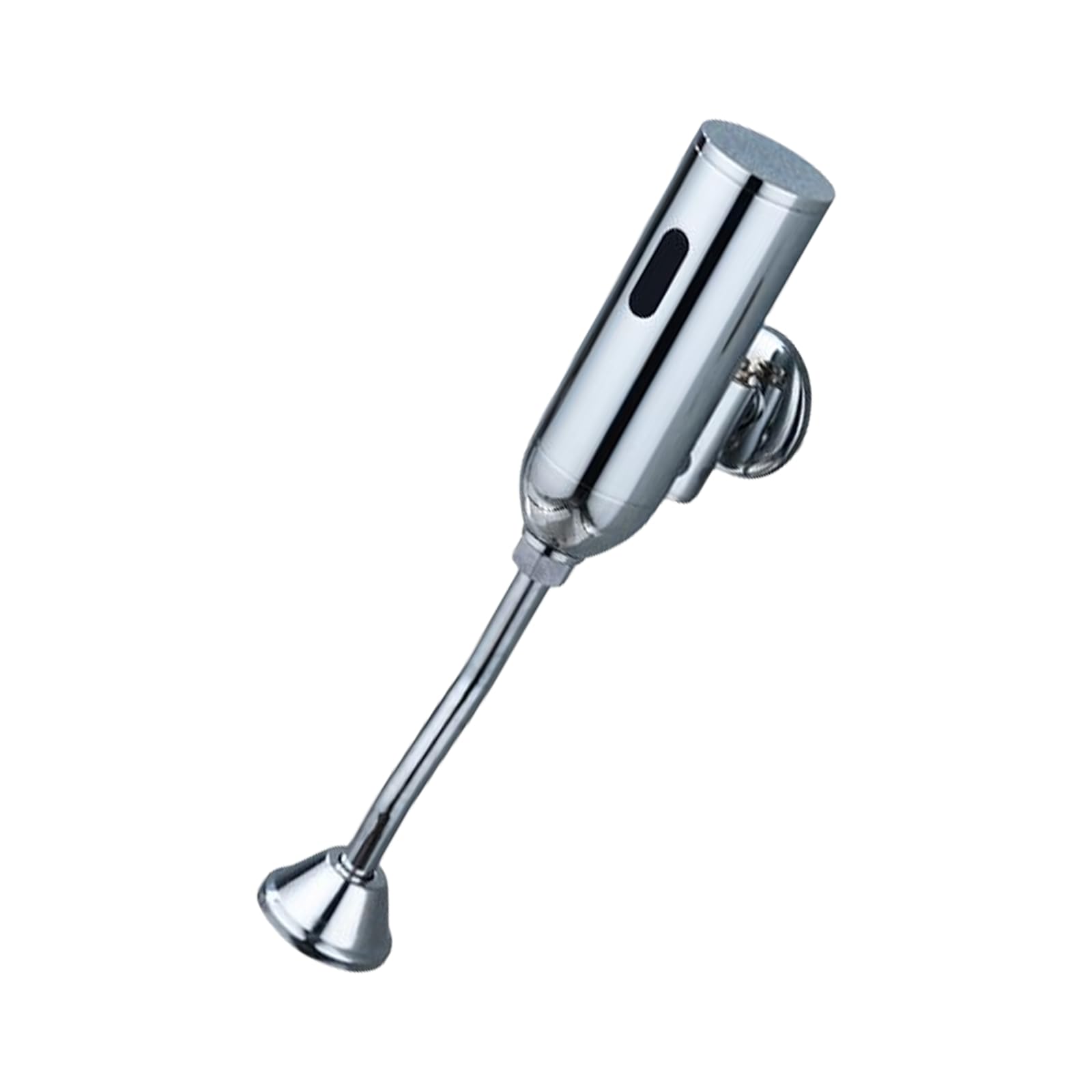 Brass Wall-Mounted Automatic Urinal Flush Valve with Infrared Technology - Efficient Water Saver for Commercial Bathrooms Touchless Sensor Operation Durable and Reliable Flush System