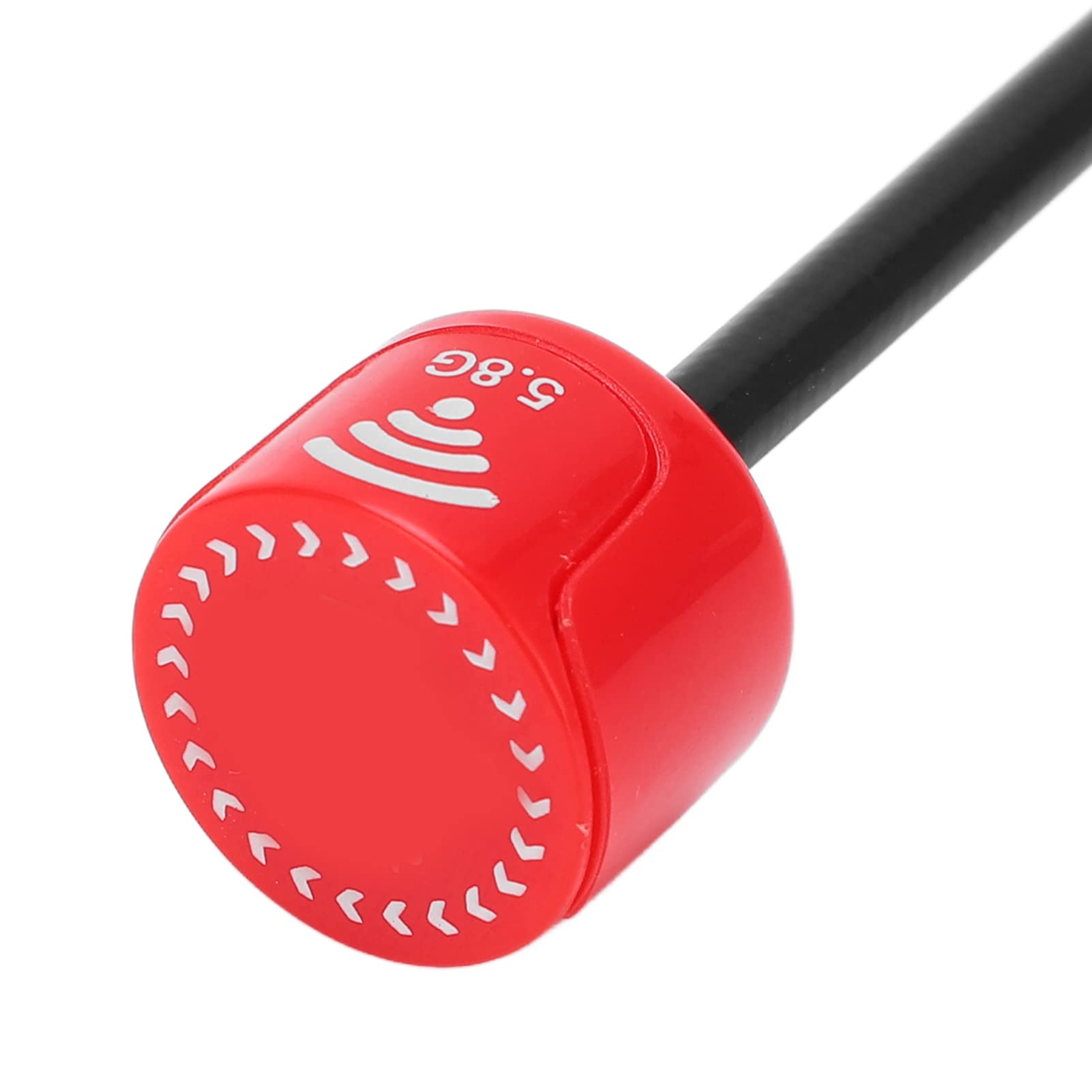 Bnineteenteam Antena de 125 Mm 5,8 GHz 2.5Dbi para Control Remoto FPV Drone Antena de Ganancia RHCP Resistente a Impactos (Rojo)