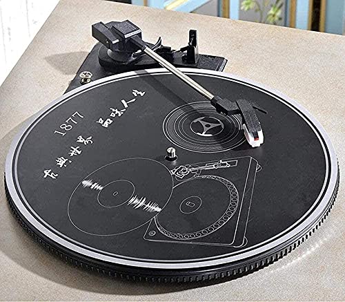 Tourne-Disque Vinyle, Lecteur Bluetooth Multifonction Haut-parleurs Rétro Casiers en Bois Massif 175x42x52cm (Vert) - Les Beatles, Paul McCartney, John Lennon, RIngo Starr, George Harrison Tourne-Disque Vinyle, Lecteur Bluetooth Multifonction Haut-parleurs Rétro Casiers en Bois Massif 175x42x52cm (Vert) – Image 3