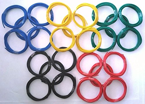 AR Semiconductor Pure Copper BreadBoard Wire, 22 Gauge Hookup Wire (50 Meters)