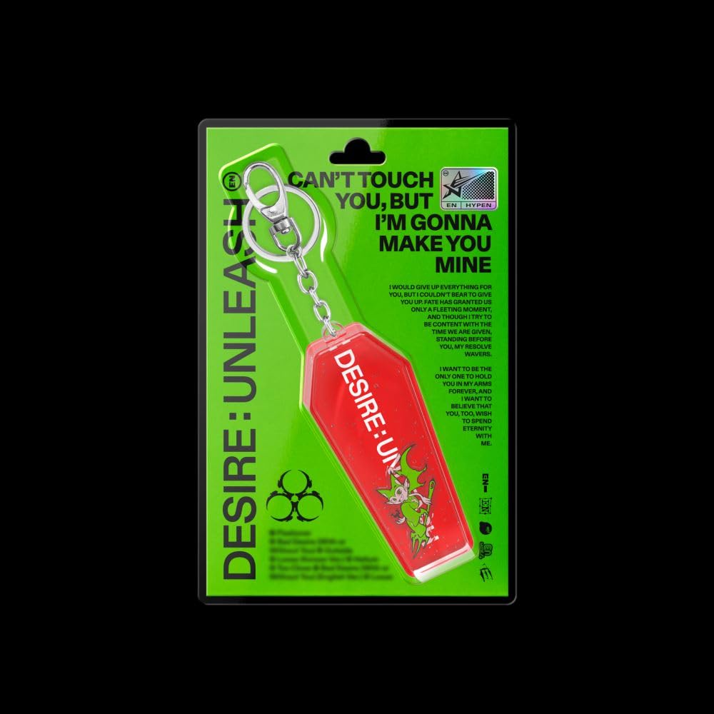 Amazon.com: ENHYPEN 6th Mini Album [DESIRE : UNLEASH] KEYRING