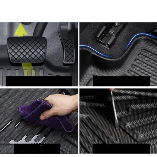 Tapis de sol voiture anti-boue pour Range Rover Evoque L551 plateau - 7