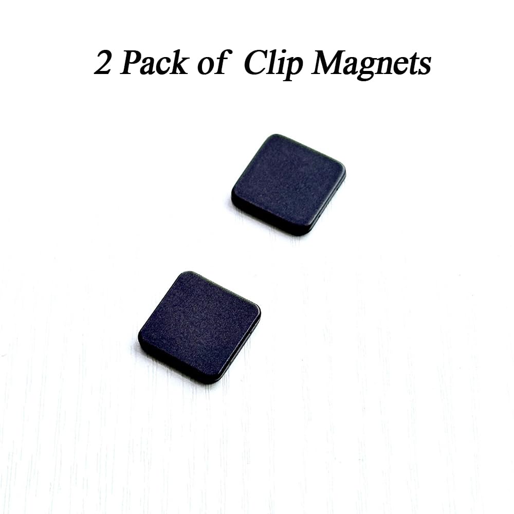 iMusk 2 imanes originales para clip de micrófono DJI, accesorios de montaje magnético OEM para transmisor de micrófono DJI (1ª generación)