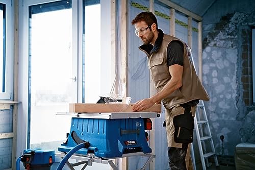 Bosch Professional 18V System BITURBO Cordless Table Saw GTS 18V-216 (incl. 1x Cordless saw blade, push stick, mitre guide, parallel guide, blade guard, without battery/charger) 7 Bosch Professional 18V System BITURBO Cordless Table Saw GTS 18V-216 (incl. 1x Cordless saw blade, push stick, mitre guide, parallel guide, blade guard, without battery/charger) - Image 7