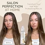 VITAMINS hair cosmetics Keratin Protein Hair Serum - Anti Frizz Control Hair Oil Repair Treatment - Gloss Shine & Heat Protectant for Frizzy Dry Damaged Locks - Image 2