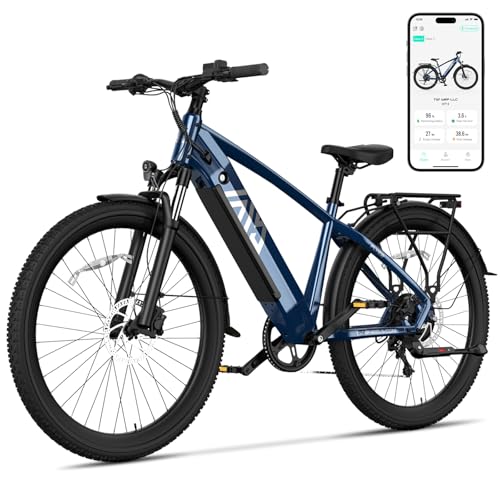 TST Electric Mountain Bike-1200W Peak, 27.5x2.25 Tires, Aluminum Frame, 48V 15AH Removable Battery...