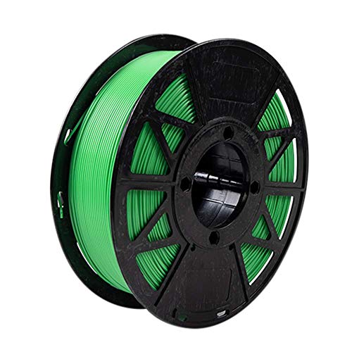 Image of Tesseract Premium PLA + 1.75mm 3D Printing Filament | Dimensional Accuracy + /- 0.03mm | Compatible with Most FDM Printers | 1 KG 3D Printer Filament - PLA Green (Quantity 10)