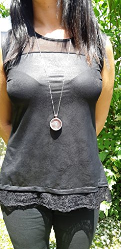Collar de liras de plata de 90 cm, el regalo ideal en joyería clásica 3