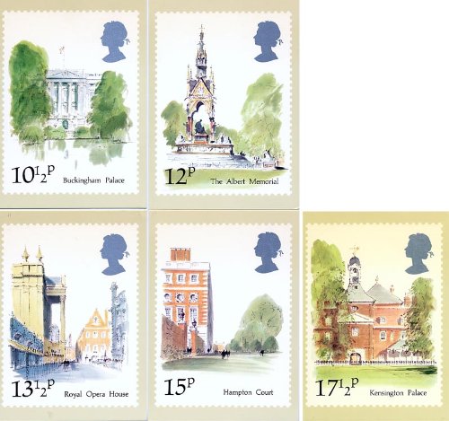 Set Intero Francobolli n. 43 Nuovo di Zecca Pietre Miliari Londra PHQ