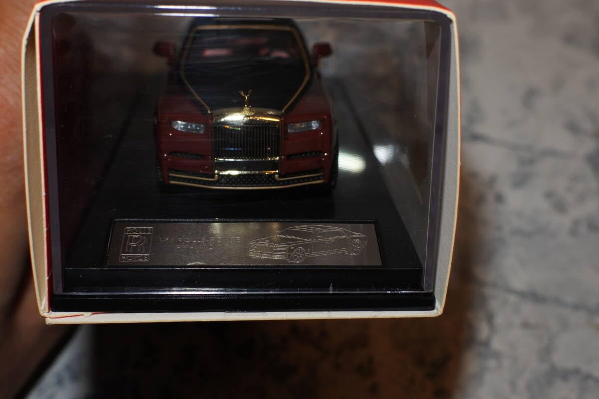 Amazon | 1/64 Small Cart ロールスロイス ファントム バーガンディ