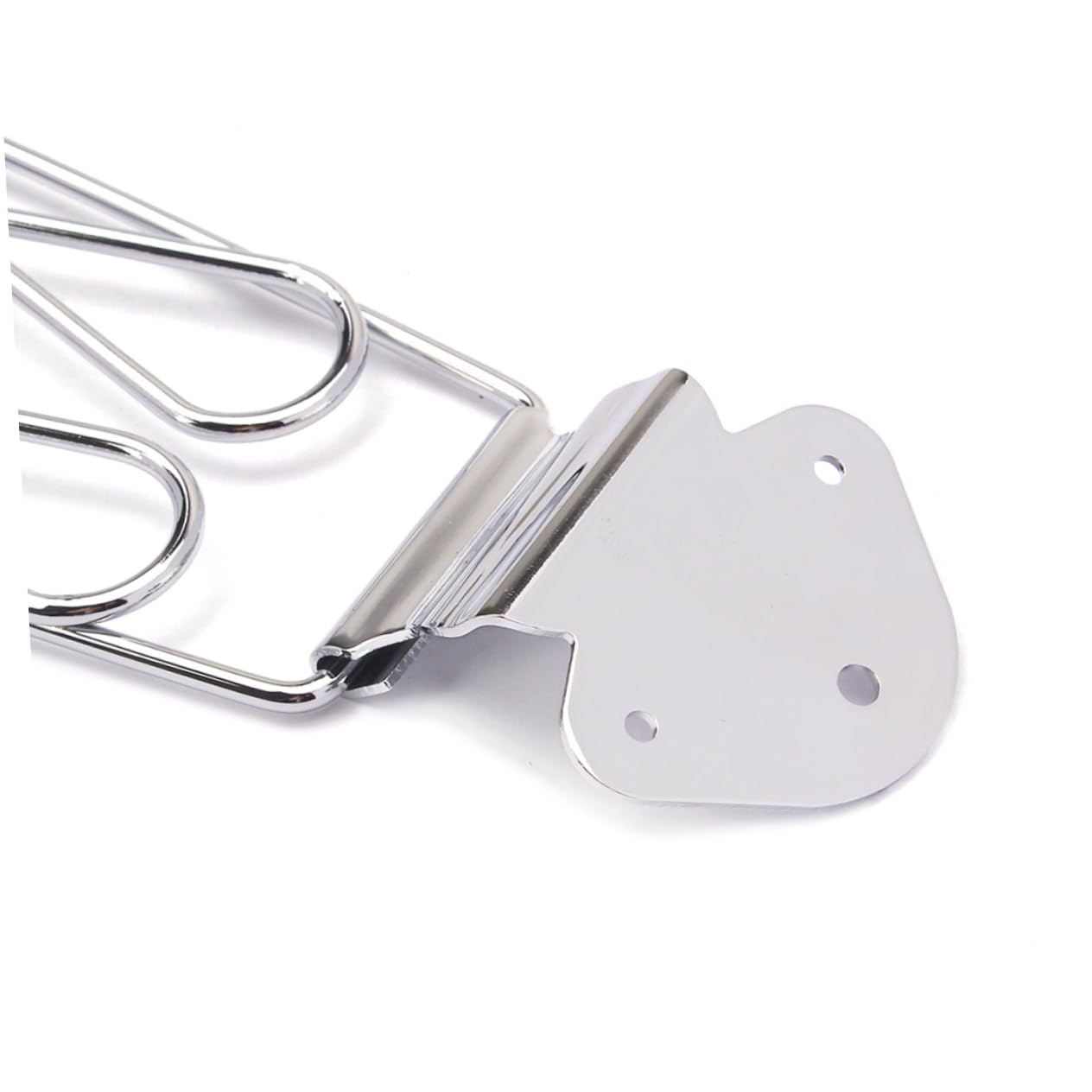 OFFSCH Jazz Guitar Silver Pull-up Board Ga411 Tailpiece Bridge 6 String Guitar Accessory Compatible Acoustic Folk Electric