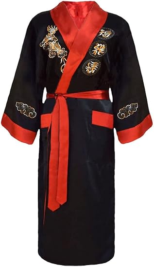 Best robe de chambre japonaise homme Free Shipping Robe de Chambre Japonaise Hom