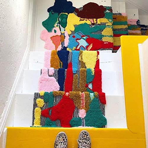 Carpet Tufting Gun Cut Pile Loop Pile, Electric Tufting Machine 9-21mm Rug Tufting Gun Carpet Weaving Flocking Machine Electric Hand Tufting Gun Rug Machines for Weaving Art, 12-22 Steps/s (Cut Pile) - Thumbnail 4