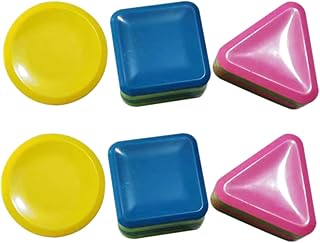 SUPVOX 6 Peças Shakers De Ritmo Redondos Para Iniciantes Shaker De Ritmo Para Crianças Shaker De Ritmo Quadrado Para Crianças Shaker De Ritmo Quadrado Para Crianças Triângulo De