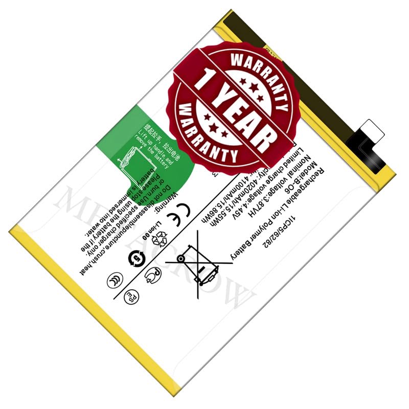 Image of Original B-O6 Battery Compatible for Vivo V20 SE (V2022, V2023) - (4100mAh) - 1 Year Warranty JK1