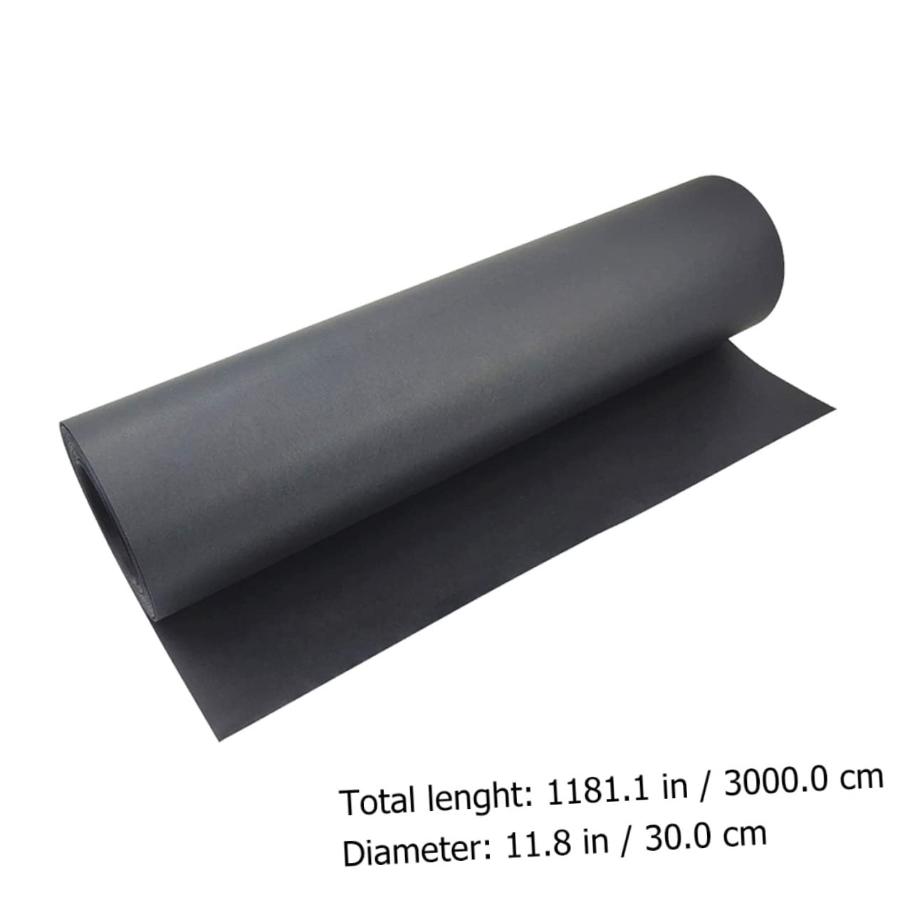 Operitacx Kraftpapierrolle Schwarz Für Blumensträuße Geschenkpapierrolle Aus Hochwertigem Papier Blumenverpackungspapier Dekorativ