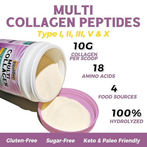 Vitalibre Multi Collagen Peptides Powder