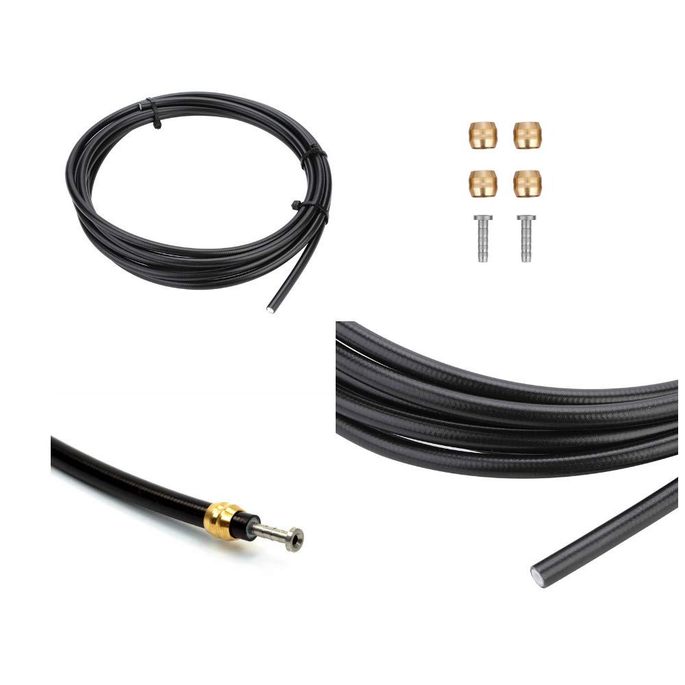 10 Set Fiets Rem Olijf, Koperen Olijf Fiets Schijf Hydraulische Remslang met Insert voor Pijp Fiets Accessoire