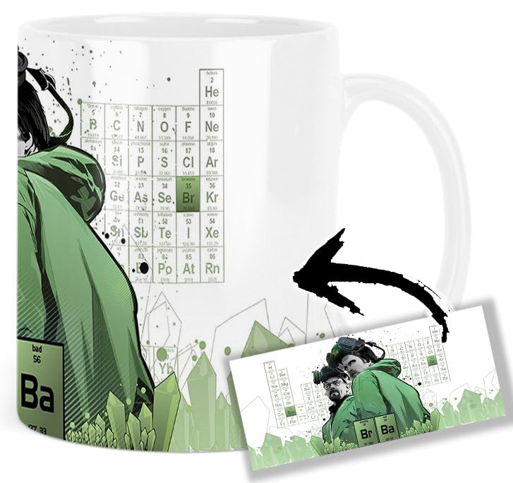 Breaking Bad Bryan Cranston Walter White Aaron Paul Jesse Pinkman B Tasse Ceramique Mug
