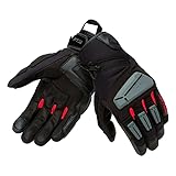 t.ur guanti g-four black-red l