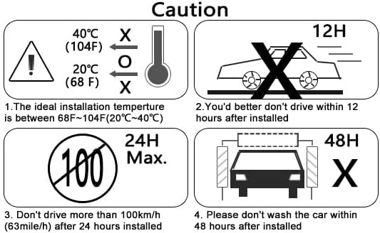 Miniatura 7 de D&O MOTOR 4 viseras de ventana con cinta adhesiva para montaje frontal y trasero para Kia Sorento 11-15