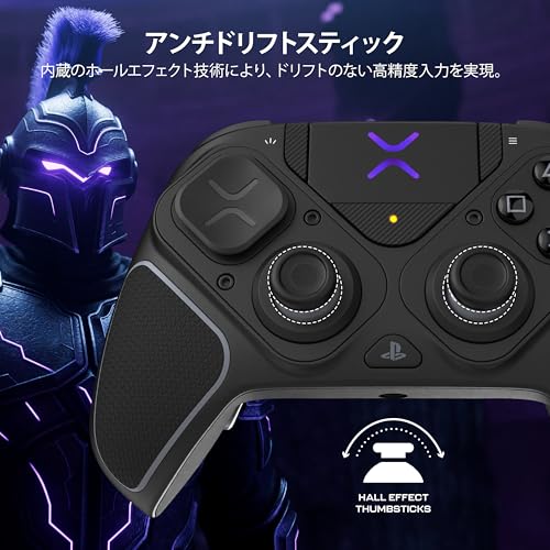 【Amazon.co.jp限定】 Victrix by TURTLE BEACH Pro BFG Reloaded ブラック ワイヤレス コントローラー PS5, PS4, PC対応 ゲームパッド|モジュール式ファイトパッド搭載/ホールエフェクトスティック・トリガー/リマッピング対応【メーカー保証2年+代理店保証6ヶ月】【SONY公式ライセンス商品】