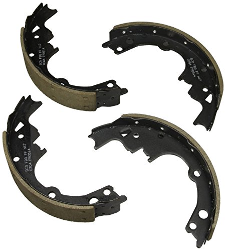 BOSCH BS514R Blue Drum Brake Shoe Set - Compatible With Select 1978-04 Avanti, Buick, Chevrolet, GMC, Isuzu, Oldsmobile, Pontiac; REAR (Riveted) by Bosch - Used condition - US$23.25