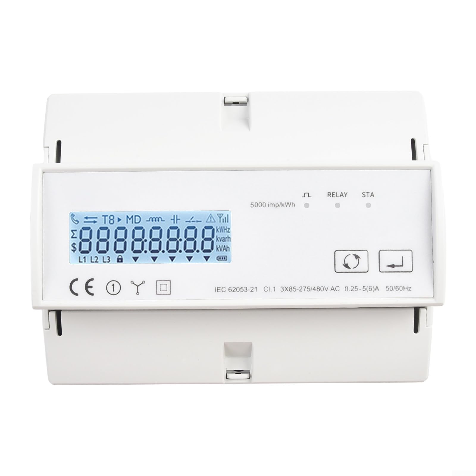 WiFi KWh Zähler 200A Spule Fernüberwachung