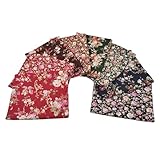 iNee Vintage Floral Precut Fat Quarters Fabric Bundles, Quilting Sewing Cotton Fabric, 18 x 22 inches,(Vintage Floral)