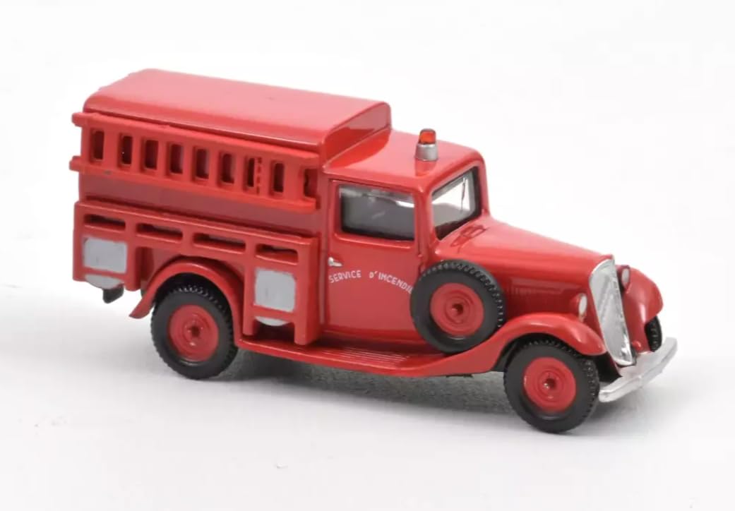 OPO 10 - Model car compatible with Citroën U11 Pompiers 1935 scale Ho 1:87 Norev - 191098