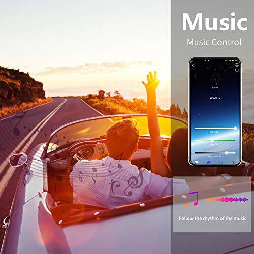 Luci a LED per auto, per interni, auto, 4 pezzi