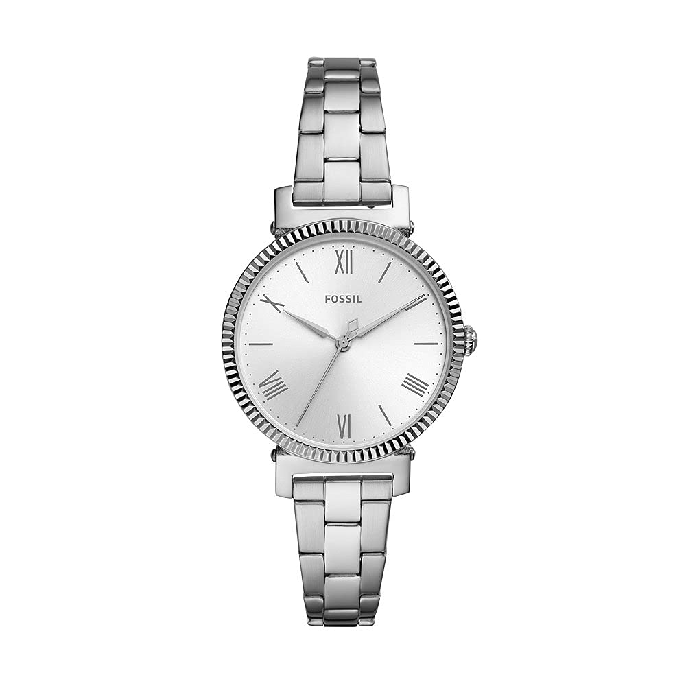 FossilDaisy Three-Hand Stainless Steel Ladies Watch - ES4864, One Size