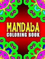 MANDALA COLORING BOOKS - Vol.10: mandala coloring books for adults relaxation 1517676177 Book Cover