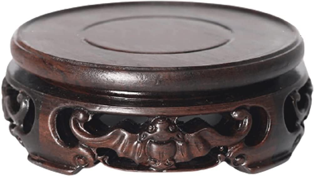 Présentoir pour plantes en pot en bois de 4,5 cm | Support de vase et socle aquarium maison