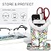 Fintie Plush Lined Eyeglasses Holder, Glasses Stand Case, Anti-scratch Glasses Storage Organizer for Desk, Nightstand, Office, Love Tree