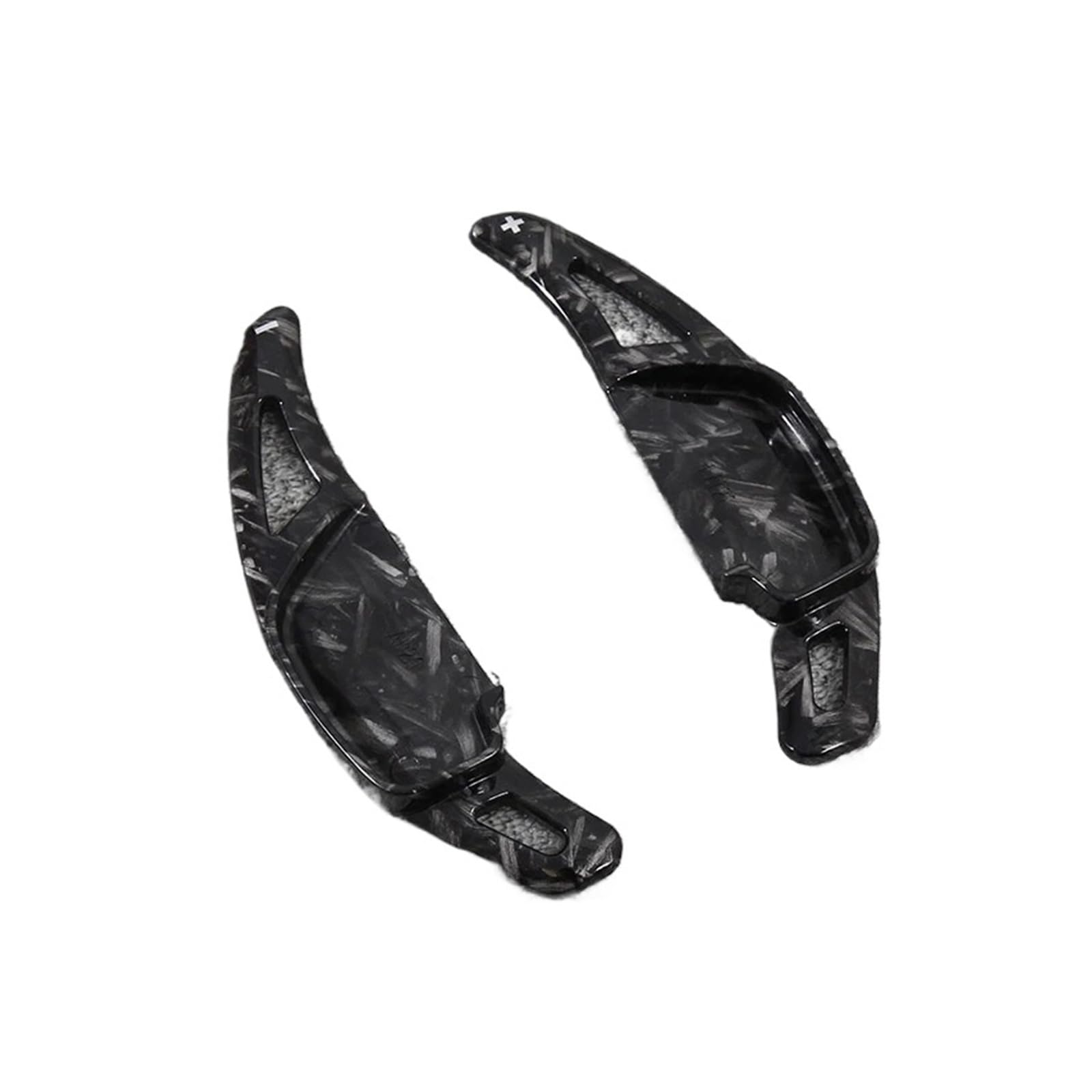 Zhangzhengyao Forged Carbon Car Steering Wheel Shifter Paddle For Toyota For Mark Levin For Camry For Corolla For Zelas For Rav4 For Nova Fortuner Shift Paddle Steering Wheel Parts(Forged Carbon)