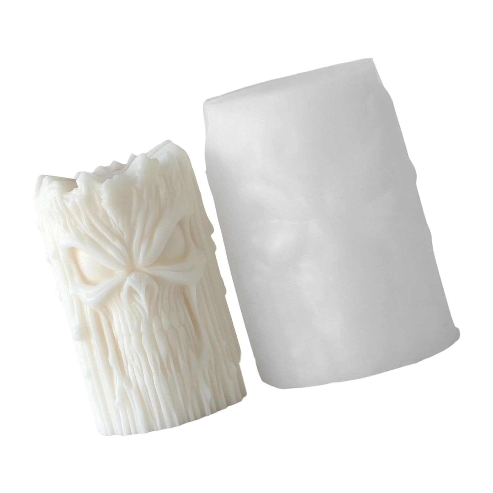 Tsophreniq Artistic Face Shaped Silicone Ideal for and Plasters Sculptures Abstract Art Face Jar