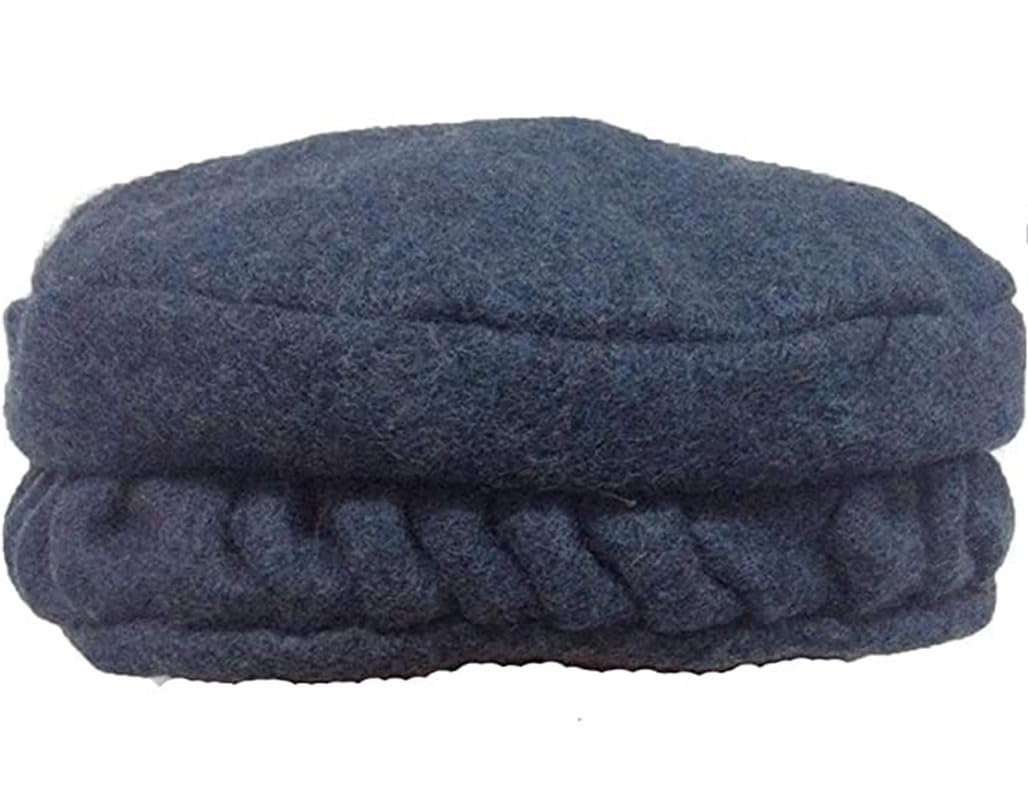 Unisex Woolen Pakol/Afghani Cap (Pack of 1) (Blue) (Unisex)-picture-25