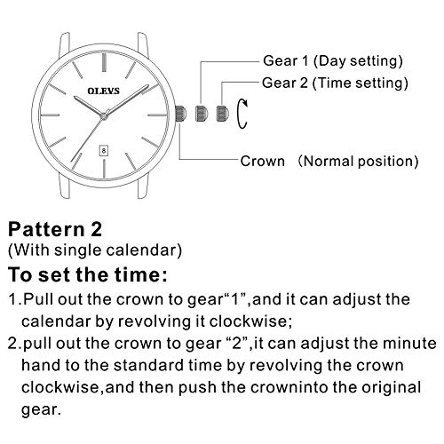 Image of OLEVS Men's Watches Analog Quartz Chronograph Dress Watch Multifunctional Stainsteel Steel Waterproof Classic Original Watch for Man