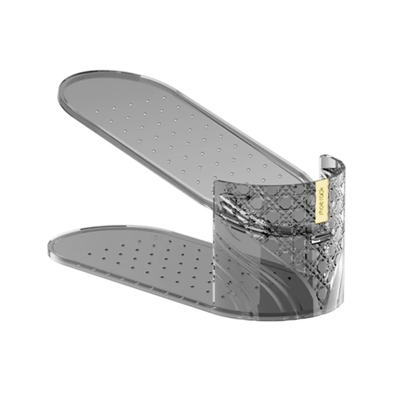 Organizer per Slot per Scarpe Pieghevole, Impilatore per Trasparente