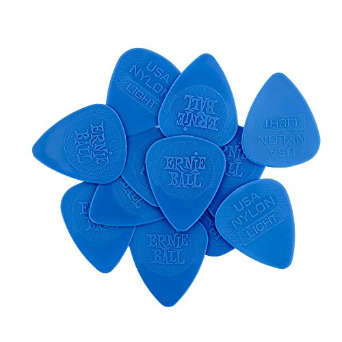 Ernie Ball Nylon Guitar Picks, Thin, 12-pack (P09135) by Ernie Ball - Image 2